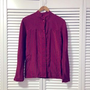 Vintage Striped Blouse